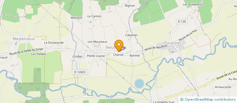 localisation de l'entreprise LA BELLE EPOQUE  NEUFFONS