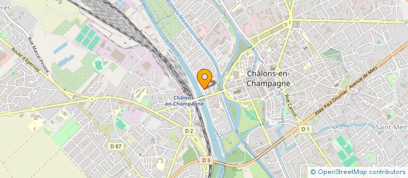 localisation de l'entreprise LA BELLE EPOQUE  CHALONS-EN-CHAMPAGNE