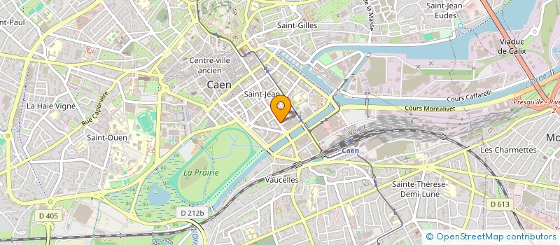 localisation de l'entreprise LA BELLE EQUIPE à CAEN
