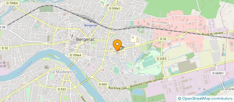 localisation de l'entreprise LA BELLE EQUIPE à BERGERAC