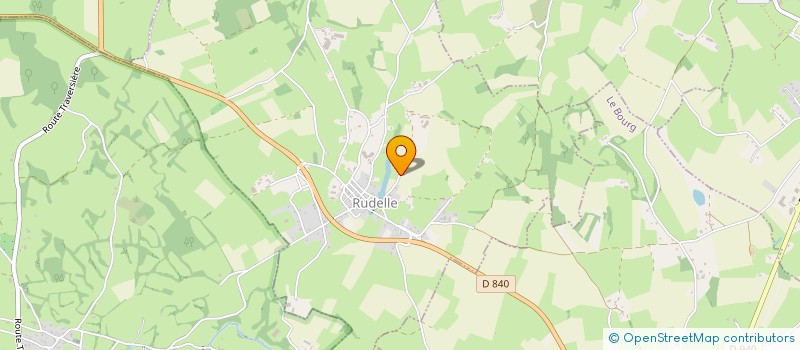 localisation de l'entreprise LA BELLE ESTIVE  RUDELLE