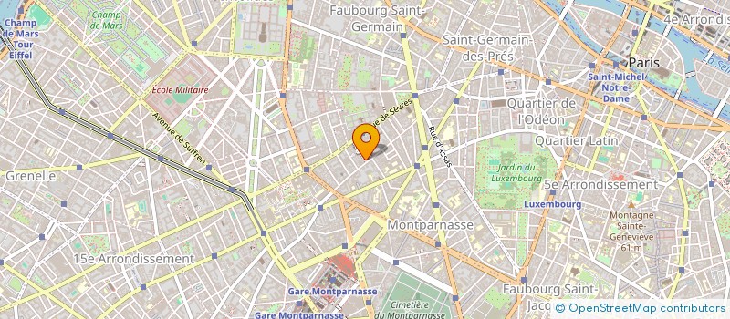 localisation de l'entreprise LA BELLE ETOILE à PARIS