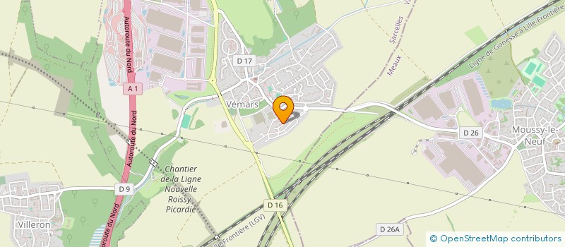 localisation de l'entreprise LA BELLE IDEE SHOP  VEMARS