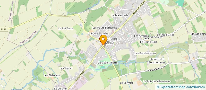 localisation de l'entreprise LA BELLE IMAGE à CLERY-SAINT-ANDRE