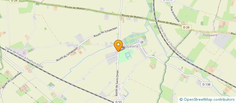 localisation de l'entreprise LA'BELLE IMMO  NOORDPEENE