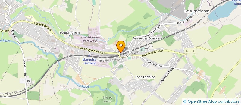 localisation de l'entreprise LA BELLE JOURNEY  RETY