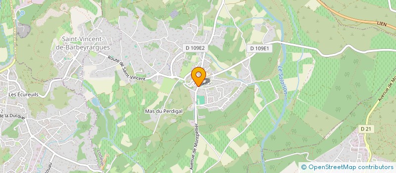 localisation de l'entreprise LA BELLE LAVANDIERE à ASSAS