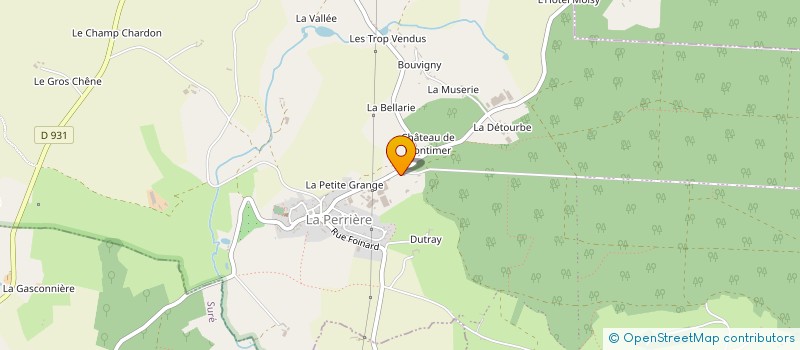 localisation de l'entreprise LA BELLE LONGERE à VIDAI