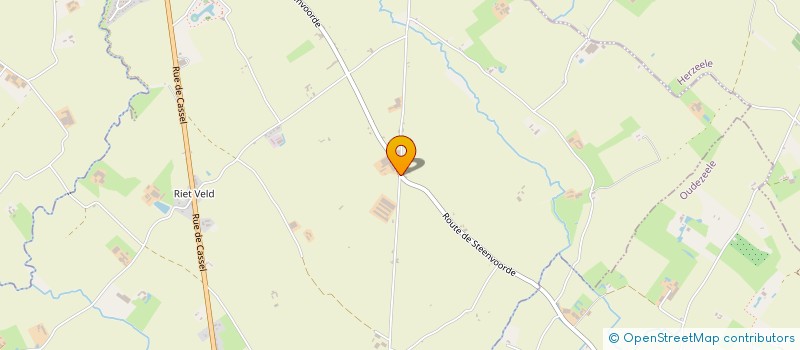 localisation de l'entreprise LA BELLE LONGERE  WORMHOUT