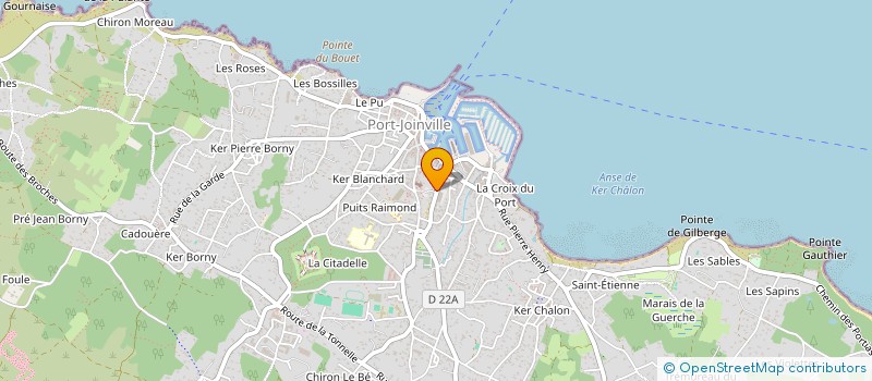 localisation de l'entreprise LA BELLE MAISON à L'ILE-D'YEU