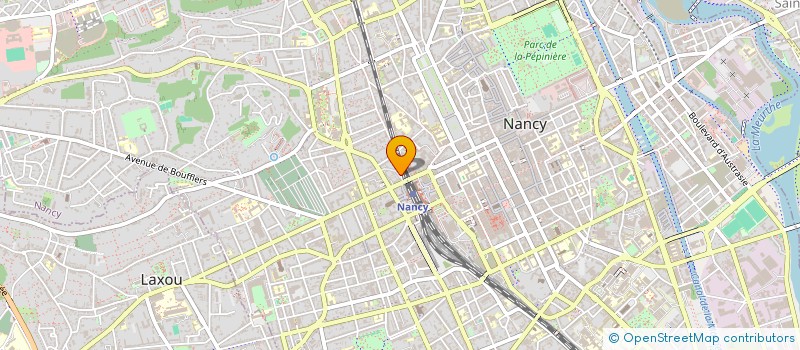 localisation de l'entreprise LA BELLE MIRA  NANCY