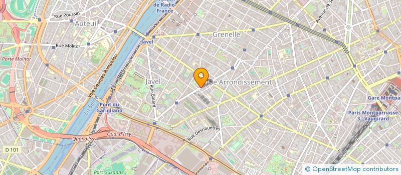 localisation de l'entreprise LA BELLE MODE  PARIS