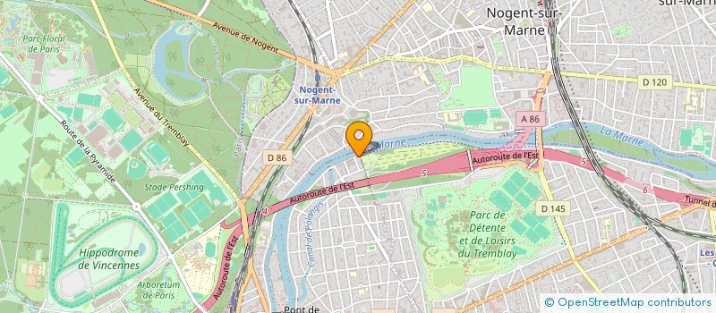 localisation de l'entreprise LA BELLE MUSETTE  JOINVILLE-LE-PONT