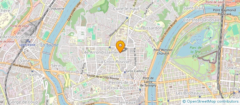 localisation de l'entreprise LA BELLE ORGA à LYON
