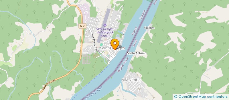 localisation de l'entreprise LA BELLE OYAPOKOISE à SAINT-GEORGES
