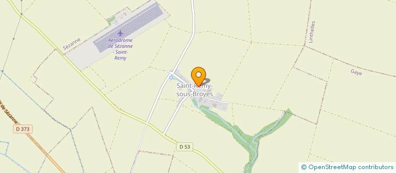 localisation de l'entreprise LA BELLE PLAINE  SAINT-REMY-SOUS-BROYES