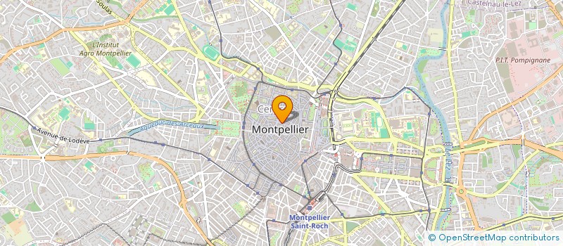 localisation de l'entreprise LA BELLE QUILLE à MONTPELLIER