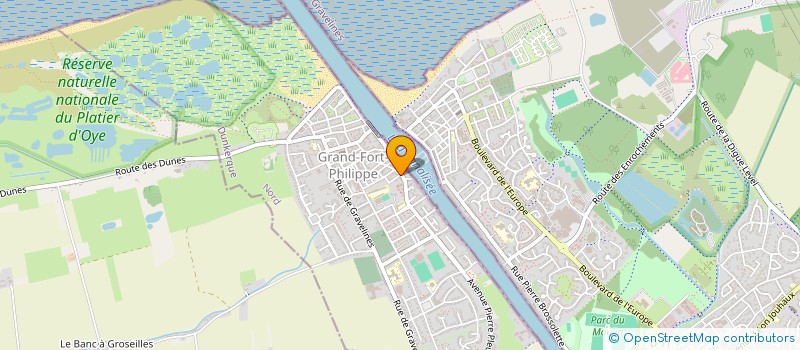 localisation de l'entreprise LA BELLE ROUGE  GRAND-FORT-PHILIPPE