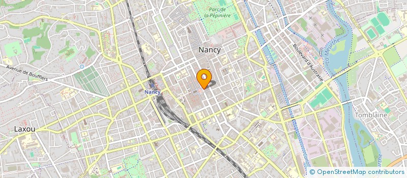localisation de l'entreprise LA BELLE TERRE à NANCY