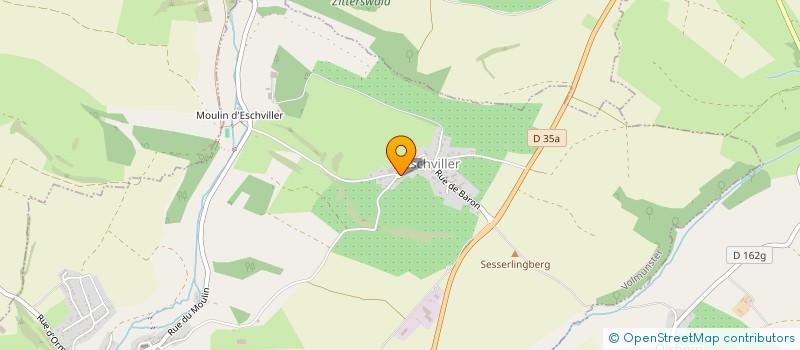 localisation de l'entreprise LA BELLE VALLEE  ORMERSVILLER