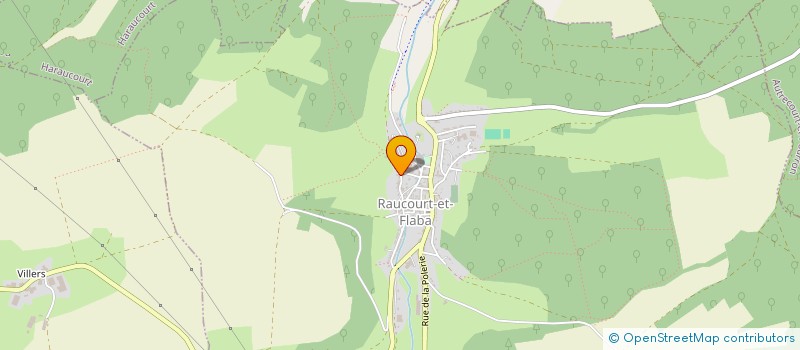 localisation de l'entreprise LA BELLE VOLEE  RAUCOURT-ET-FLABA