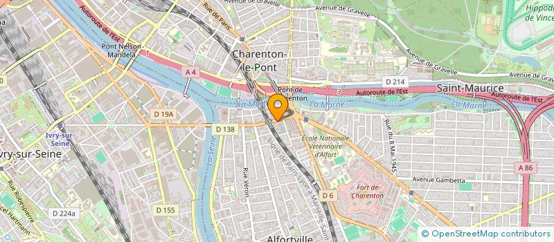 localisation de l'entreprise LA BELLE VU à MAISONS-ALFORT