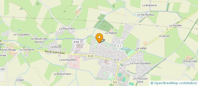 localisation de l'entreprise LA BELLE VUE  LIGNE