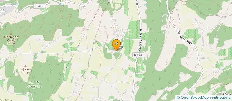 localisation de l'entreprise LA BELLE YEUSE  CLANSAYES