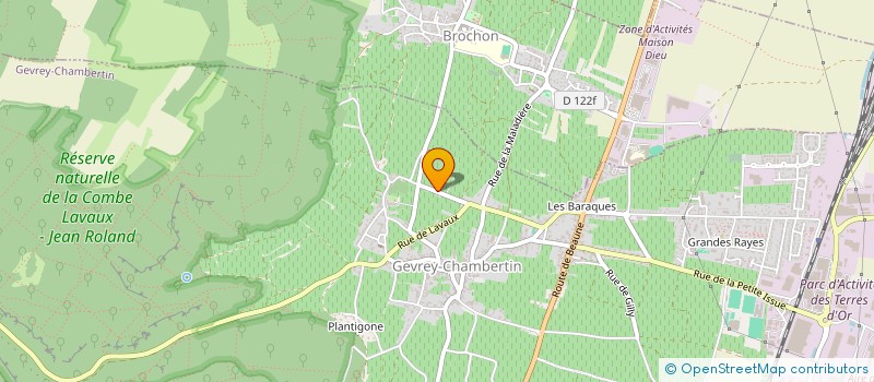 localisation de l'entreprise LA BELVESIENNE  BEVY