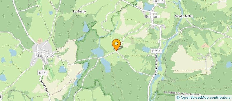 localisation de l'entreprise LA BEMONTOISE  BELMONT