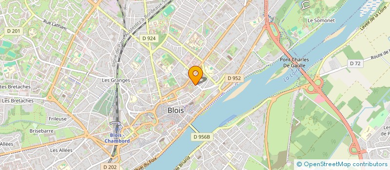 localisation de l'entreprise LA BEN COMPAGNIE à BLOIS