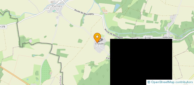 localisation de l'entreprise LA BERANGERE  PARNES