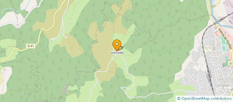 localisation de l'entreprise LA BERBIZIALE à LANGEAC