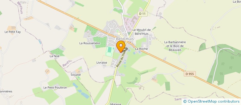 localisation de l'entreprise LA BERD'HUISIENNE DE DISTRIBUTION à BERD'HUIS