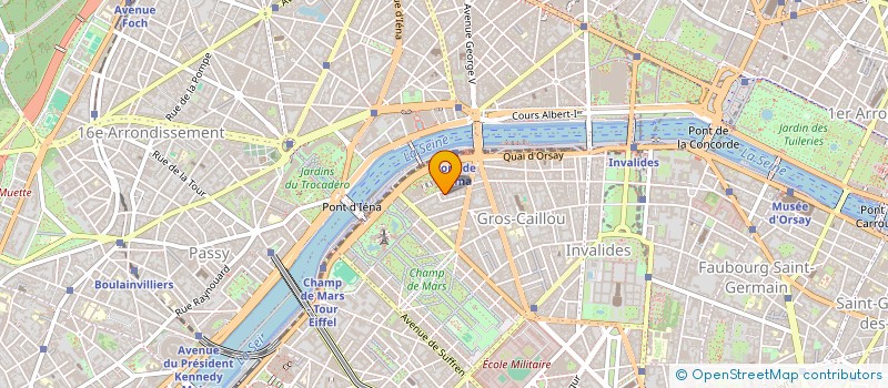 localisation de l'entreprise LA BERGAMSCA  PARIS