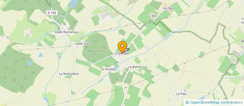 localisation de l'entreprise LA BERGEE à LYS-HAUT-LAYON