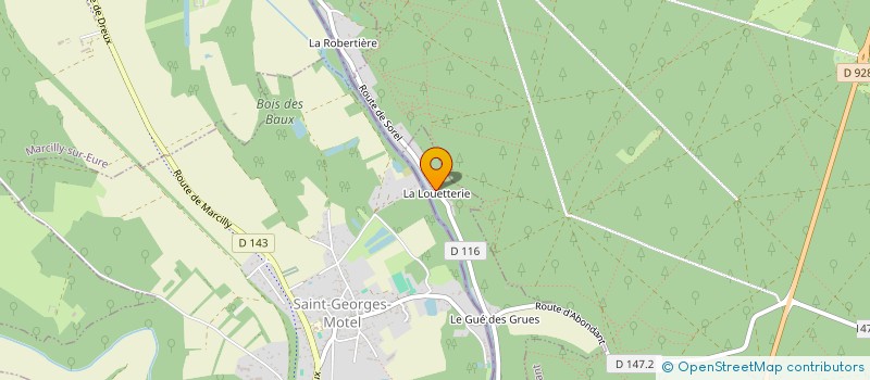 localisation de l'entreprise LA BERGERIE 1 à MONTREUIL