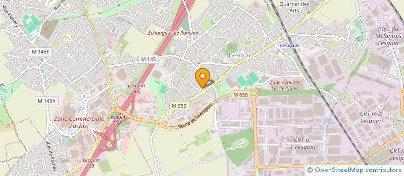 localisation de l'entreprise LA BERGERIE à LESQUIN