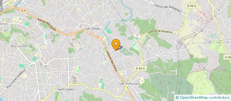 localisation de l'entreprise LA BERGERIE à MARSEILLE