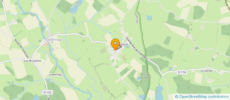 localisation de l'entreprise LA BERGERIE  TAVERNAY