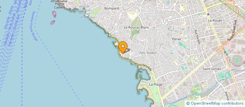 localisation de l'entreprise LA BERGERIE à MARSEILLE 7