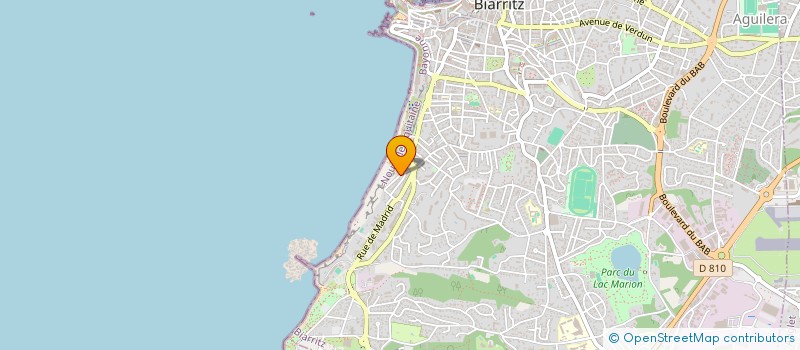 localisation de l'entreprise LA BERGERIE à BIARRITZ