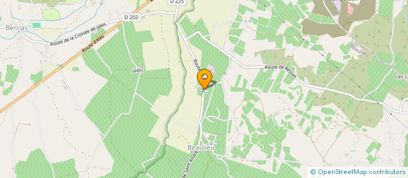 localisation de l'entreprise LA BERGERIE  BANNE