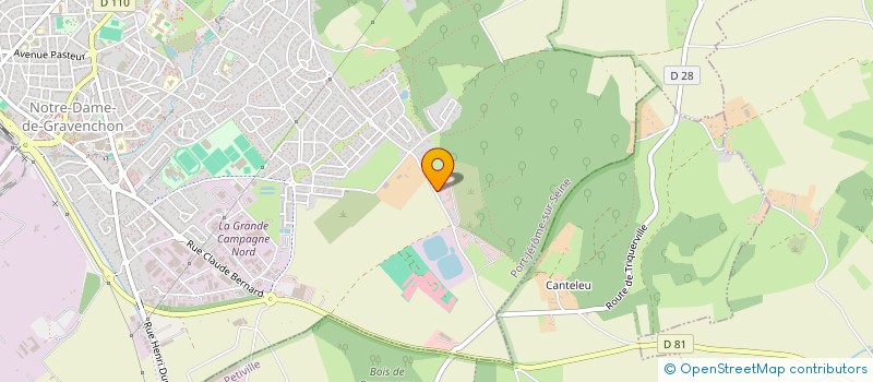 localisation de l'entreprise LA BERGERIE  PORT-JEROME-SUR-SEINE