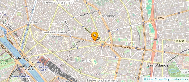 localisation de l'entreprise LA BERGERIE  PARIS