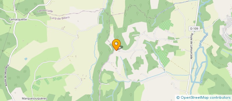 localisation de l'entreprise LA BERGERIE D'EN HAUT  MONEIN