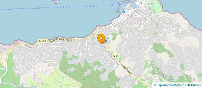 localisation de l'entreprise LA BERGERIE DE L'ALPETTE  SAINT-TROPEZ