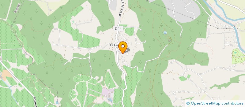 localisation de l'entreprise LA BERGERIE DE LA QUILLE  LE PUY-SAINTE-REPARADE