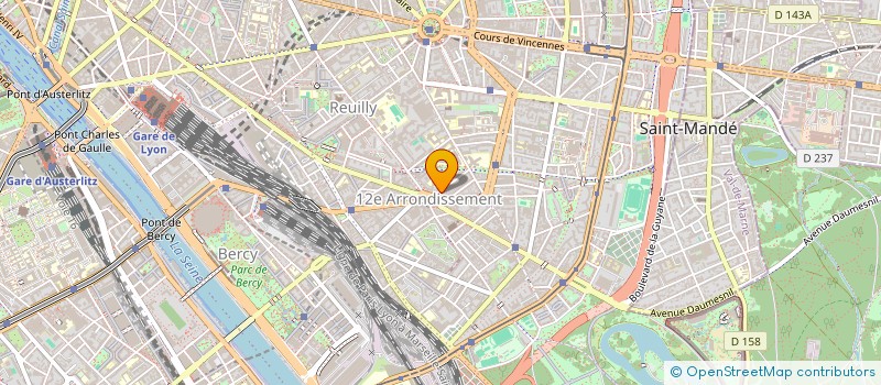 localisation de l'entreprise LA BERGERIE DE LA RAMEE  SAINT-MANDE