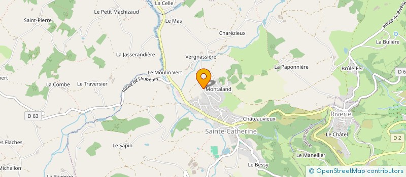 localisation de l'entreprise LA BERGERIE DE PIERO ET MANO à SAINTE-CATHERINE